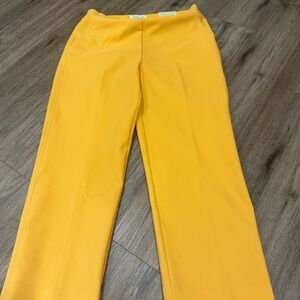 Rachel Zoe Canary Yellow Wide-Leg Pants